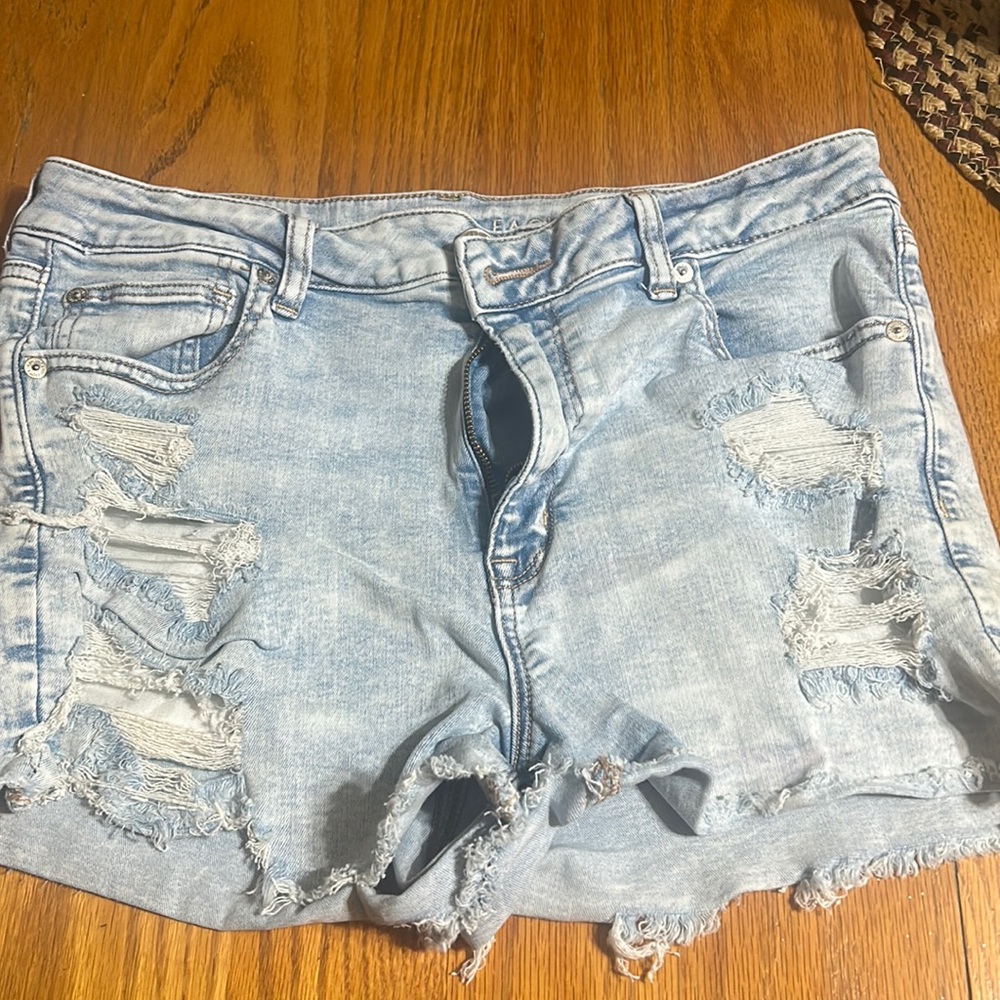 American eagle shortie shorts